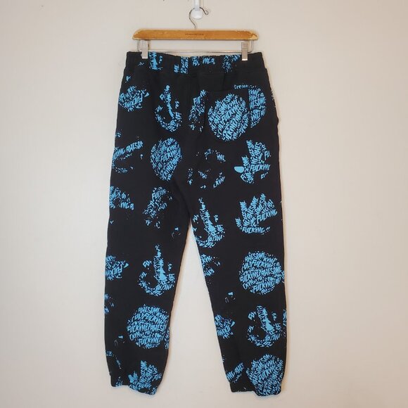 F*cking Awesome Sweatpants Black Size L - Picture 2 of 4